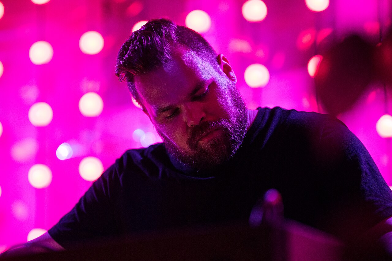 Com Truise, sourced portrait photograph (2018)