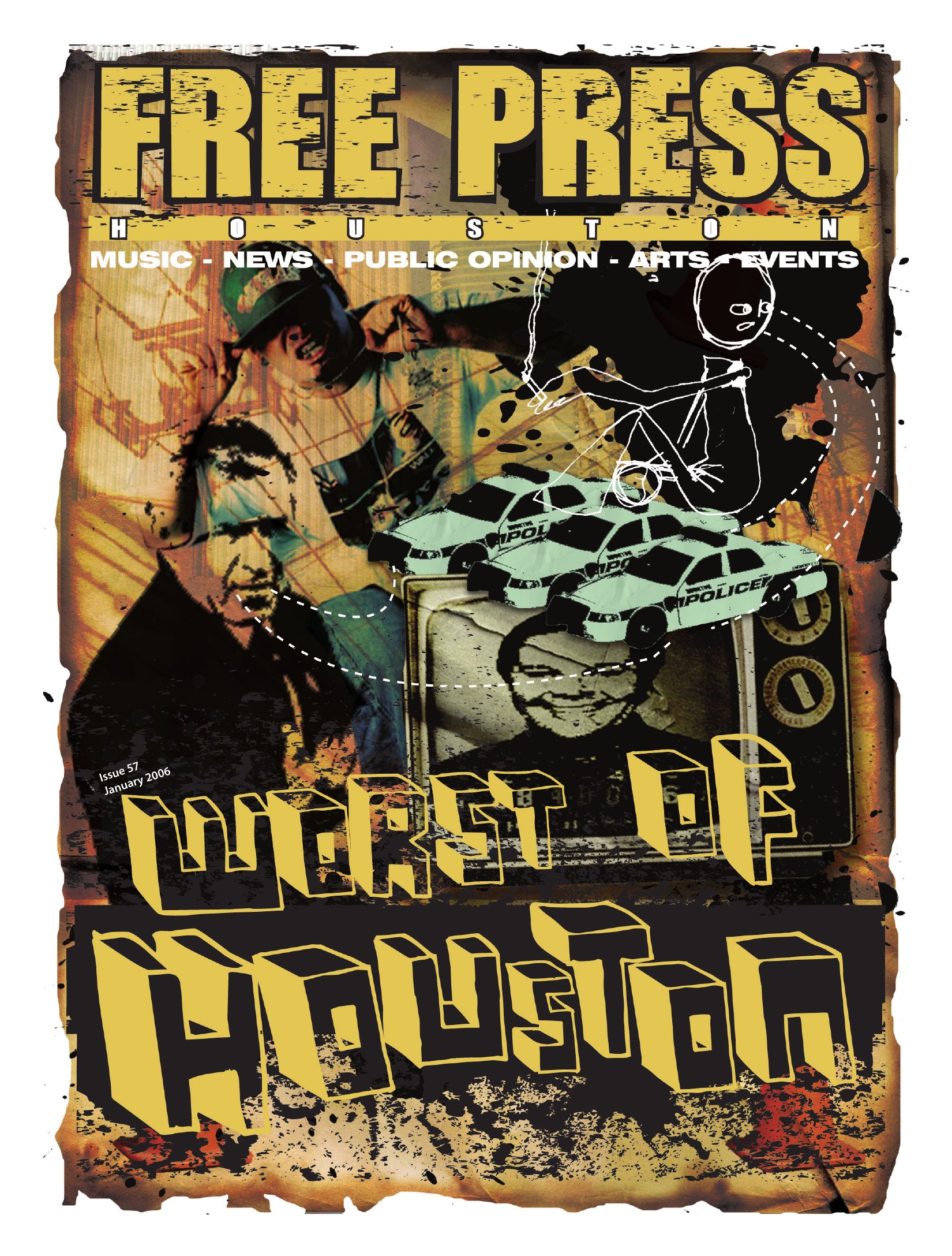 Free Press Houston cover, January 2006