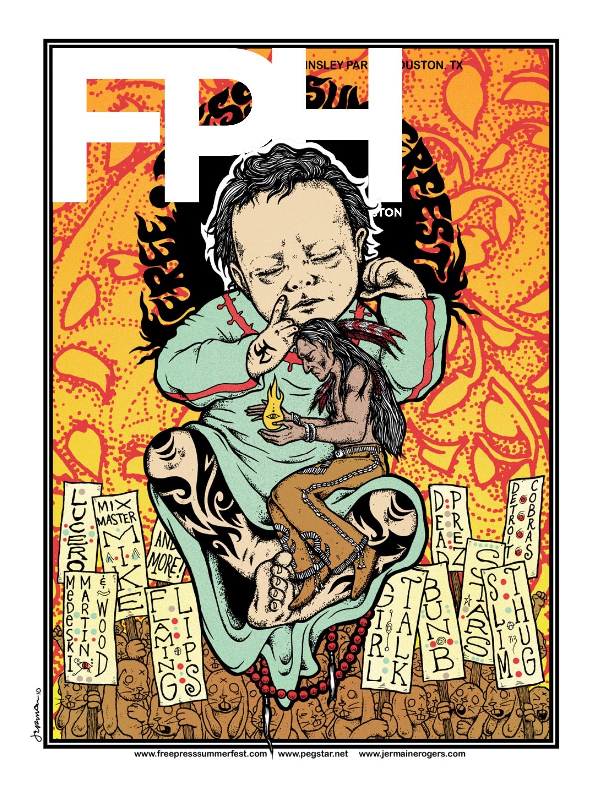 Free Press Houston cover, JUNE 2010
