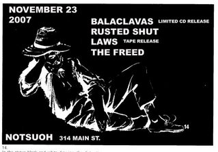 Spot The Local Music Curmudgeon - November 22nd Edition