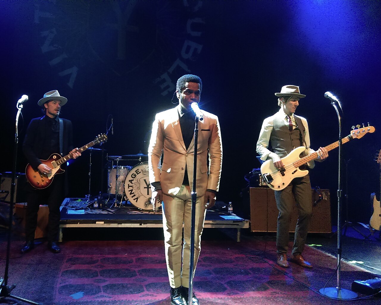 Vintage Trouble, sourced portrait photograph (2015)