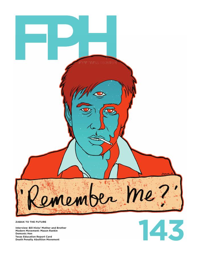 Free Press Houston cover, August 2012