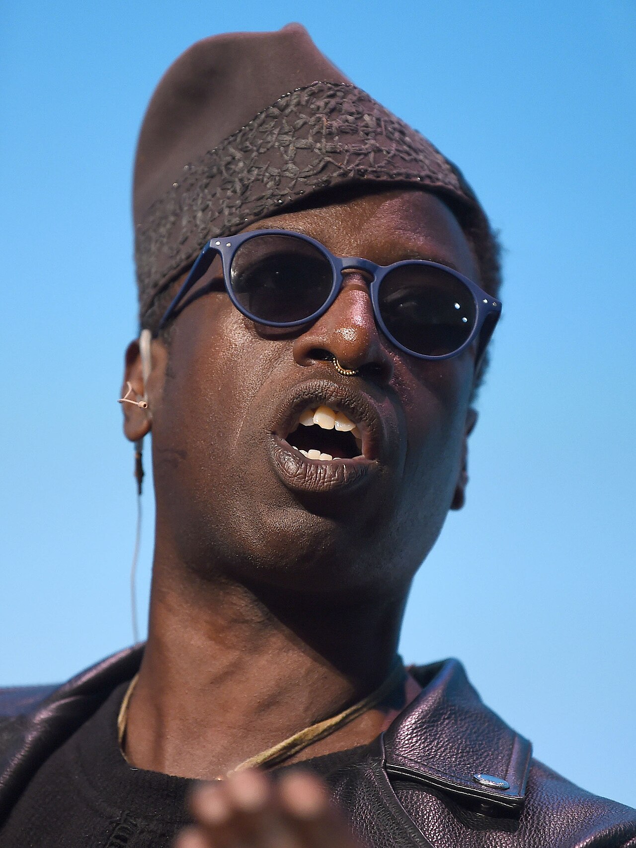 Saul Williams, sourced portrait photograph (2018)