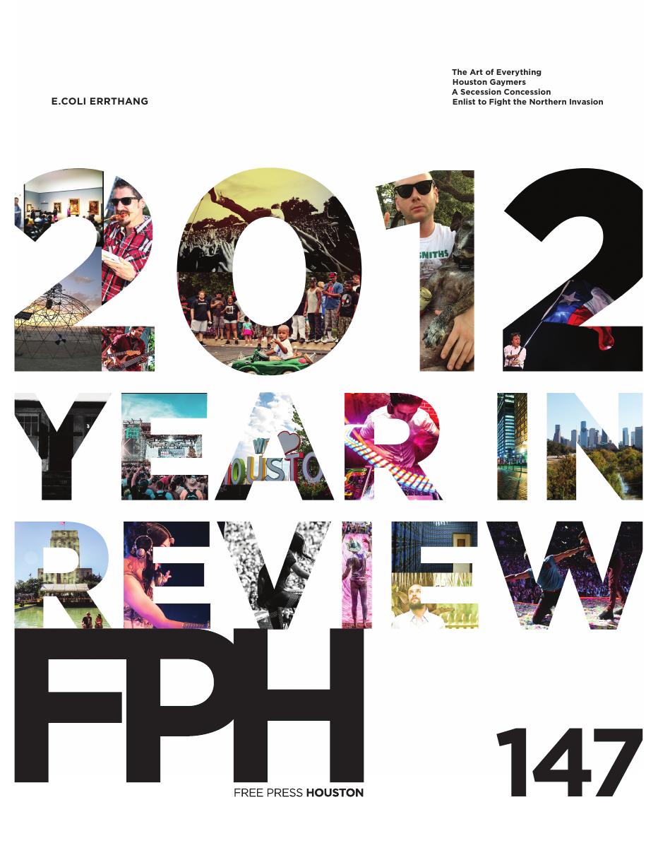 Free Press Houston cover, December 2012