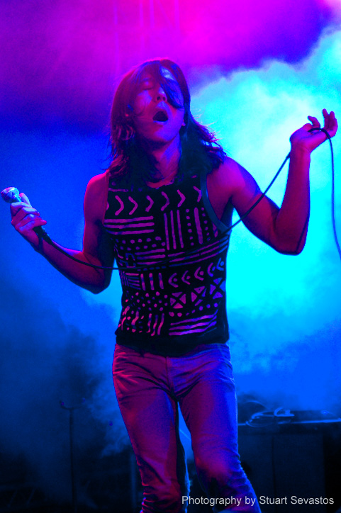 HEALTH performing at Beck's Music Box during Perth International Arts Festival, February 2010