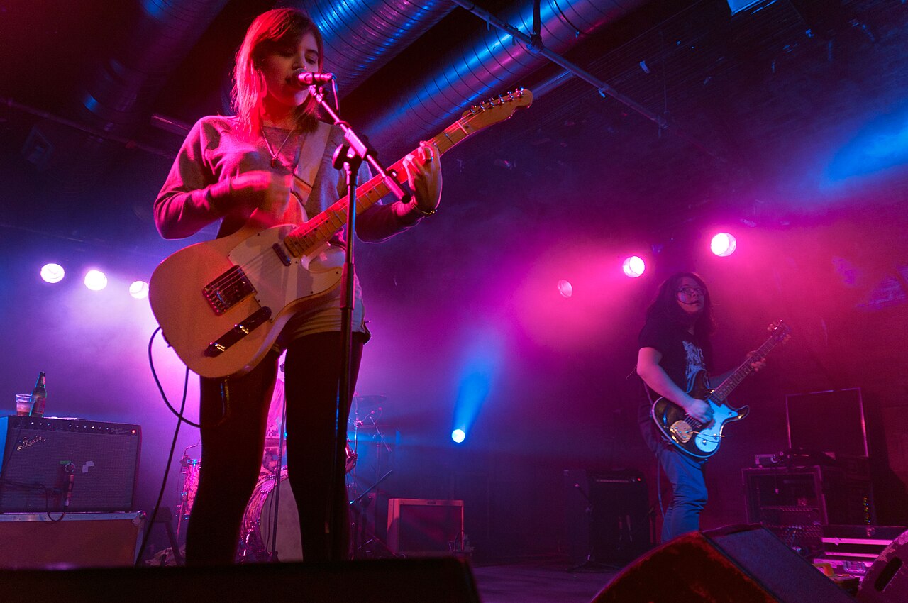 Best Coast, sourced portrait photograph (2011)