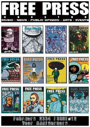 Free Press Houston cover, FEBRUARY 2004
