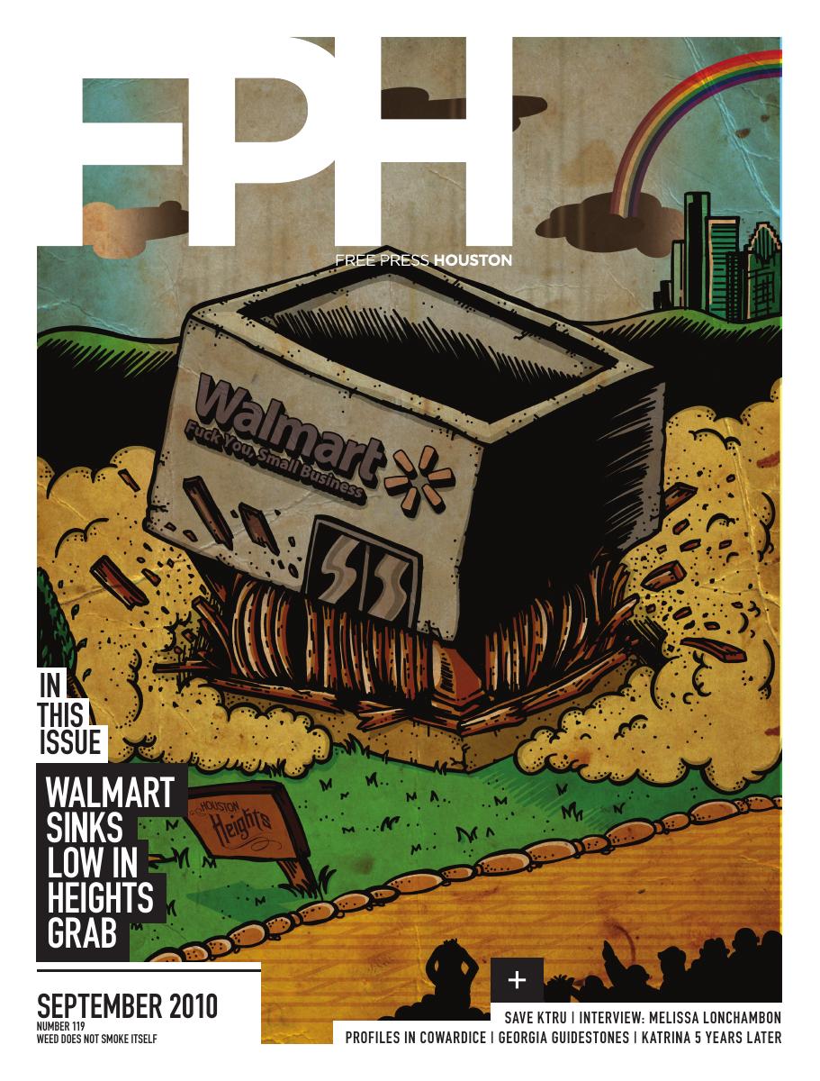 Free Press Houston cover, September 2010