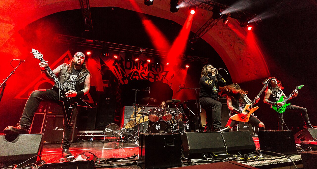 Municipal Waste, sourced portrait photograph (2023)