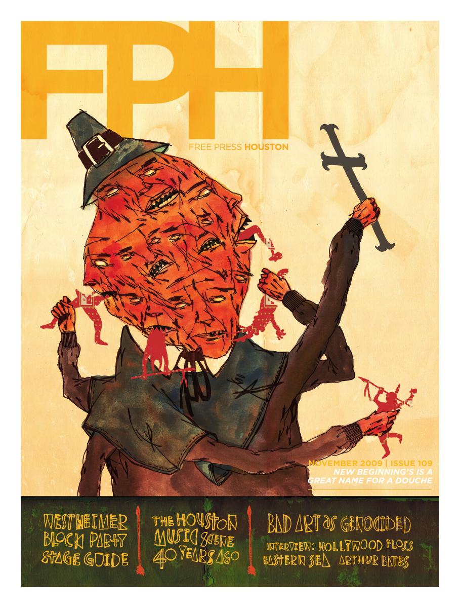 Free Press Houston cover, November 2009
