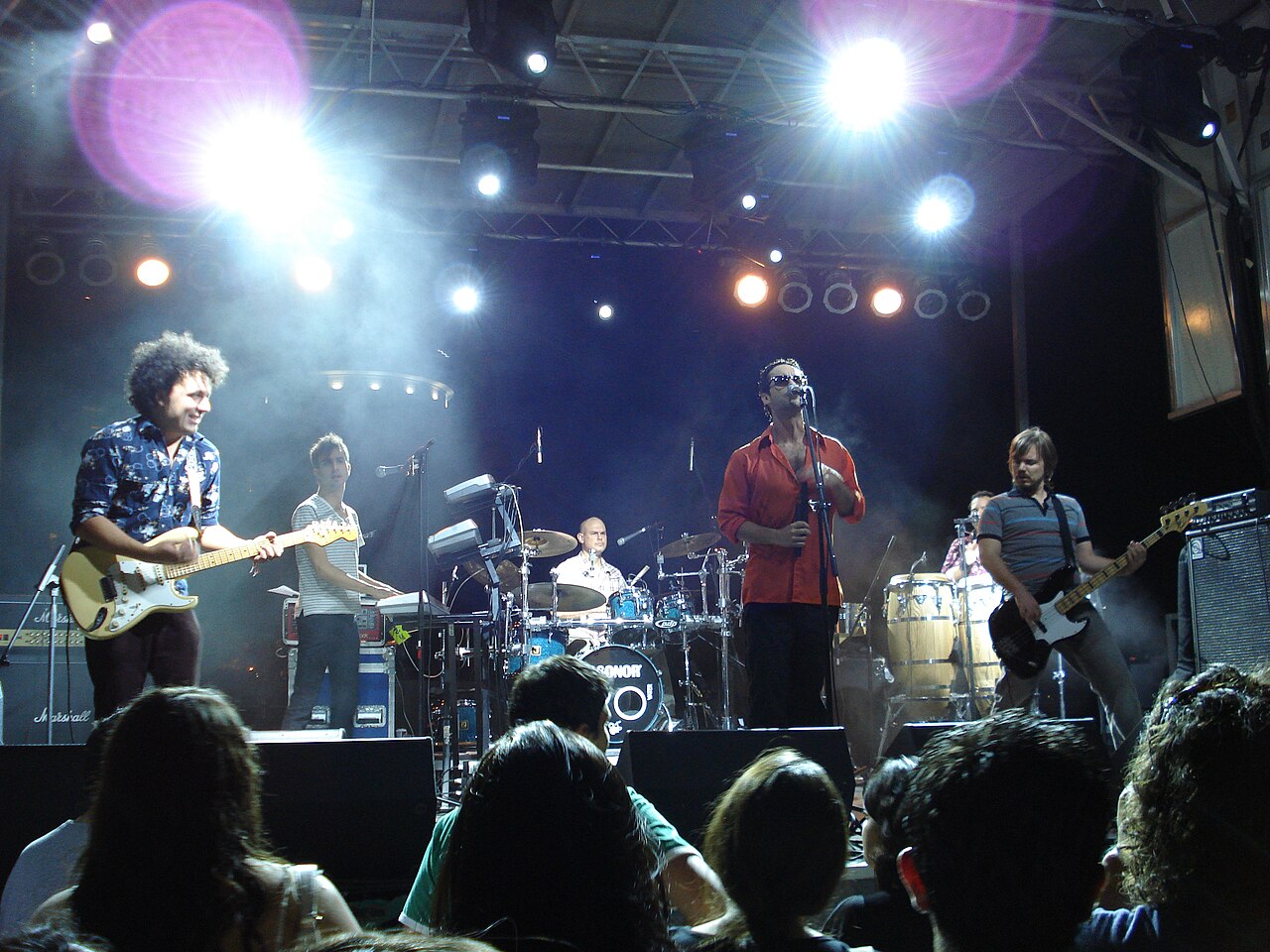 Los Amigos Invisibles, sourced portrait photograph (2008)