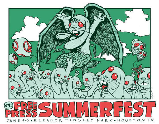Free Press Houston » Free Press Summerfest Stage Guide Released