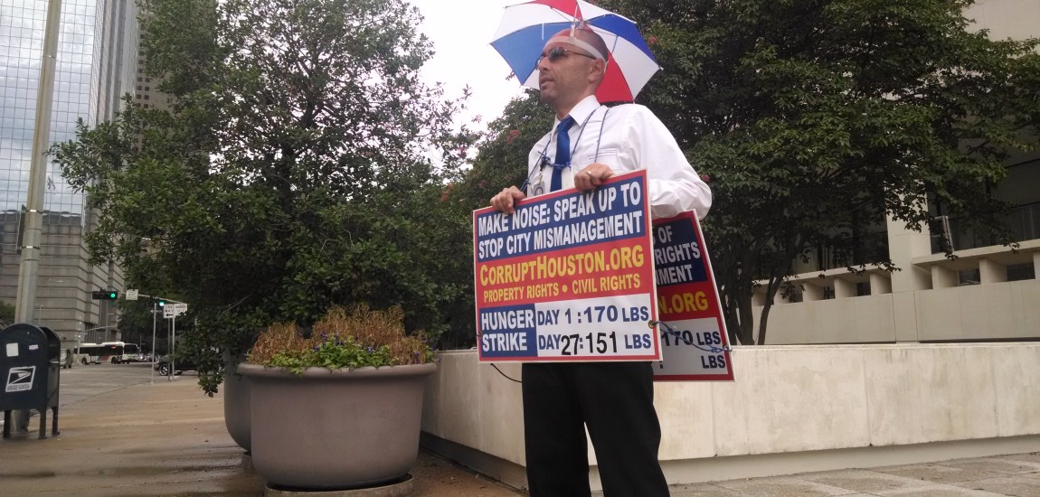 How One Man’s Parking Dispute Became a Hunger Strike