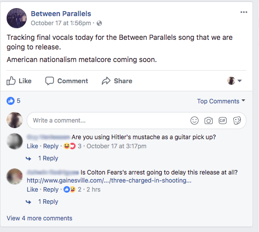 Jailed Nazi Colton Fears’ Former Bandmate Speaks Out