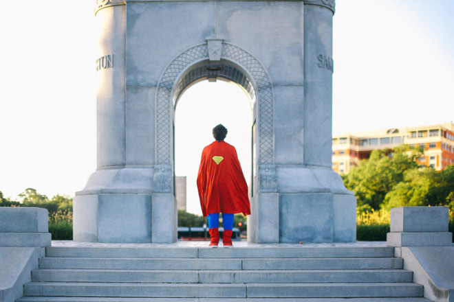 We all want to be a superhero.