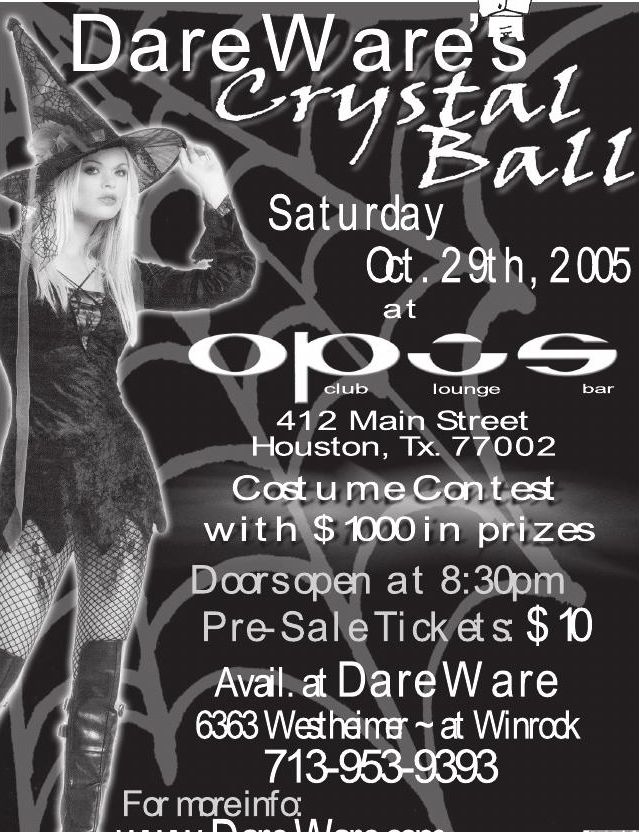 Advertisement: DareWare’s Crystal Ball, Free Press Houston 2005.10b, PDF page 5