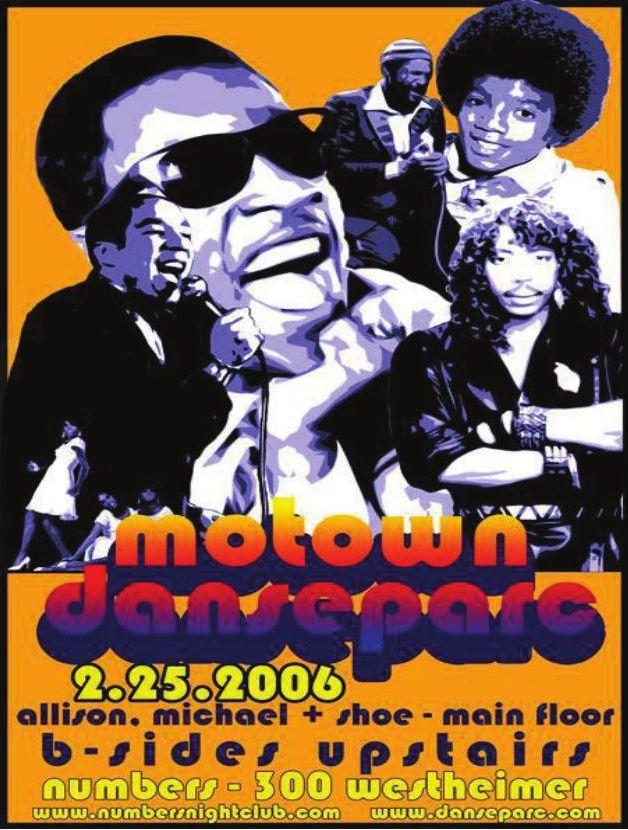 Advertisement: motown danceparty, Free Press Houston 2006.02, PDF page 2