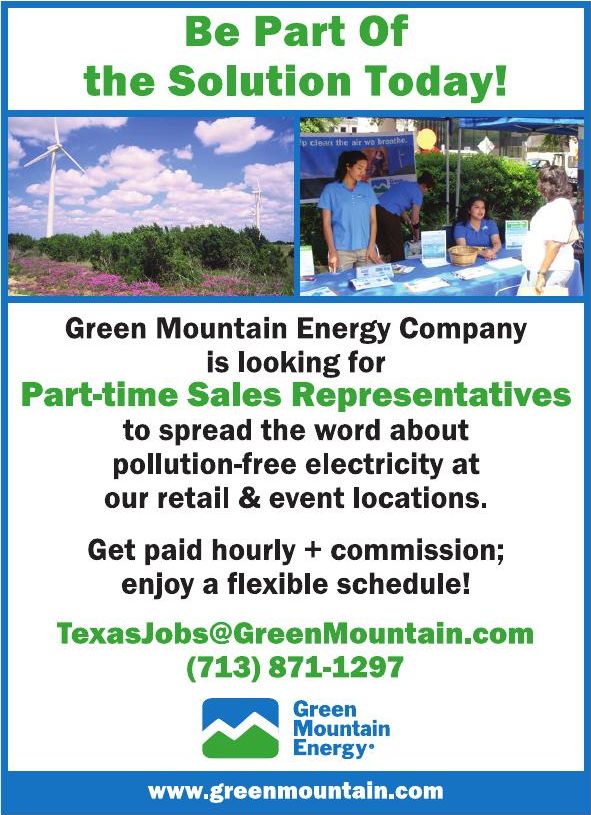Advertisement: Be Part Of the Solution Today!, Free Press Houston 2007.07, PDF page 17