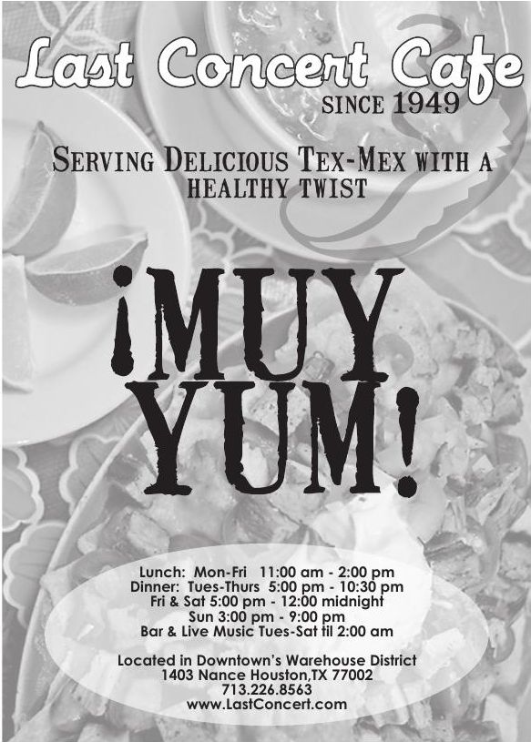 Advertisement: SINCE 1949 / ¡MUY YUM!, Free Press Houston 2007.07, PDF page 25