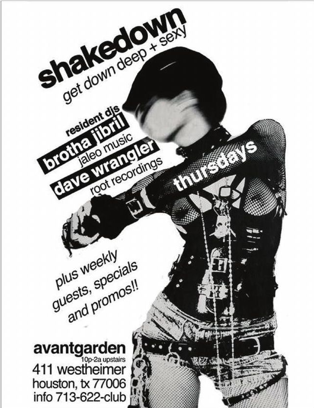 Advertisement: shakedown / get down deep + sexy, Free Press Houston 2008.01, PDF page 7