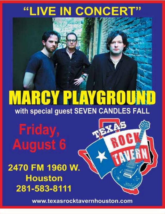 Advertisement: Marcy Playground at Texas Rock Tavern, Free Press Houston 2010.08, PDF page 15