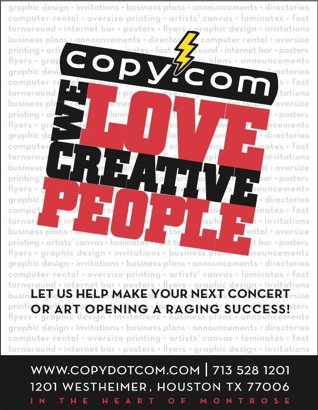Advertisement: Copy.com loves creative people, Free Press Houston 2010.08, PDF page 29