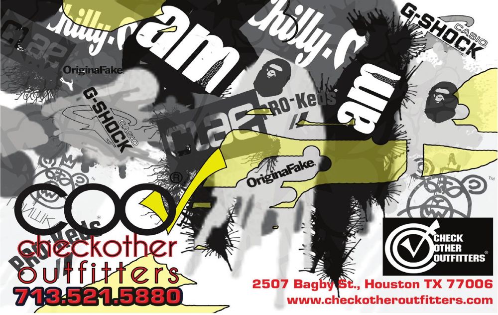 Advertisement: Check Other Outfitters, Free Press Houston 2011.06, PDF page 4