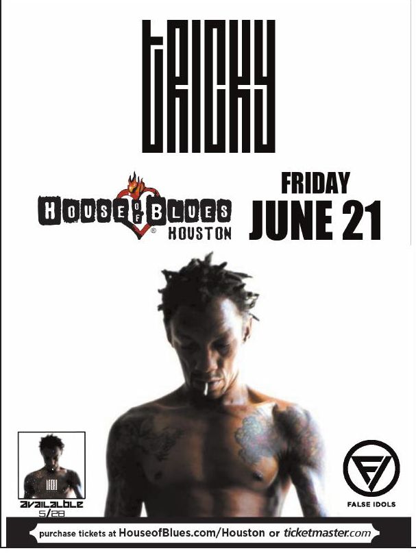 Advertisement: Tricky. Friday June 21, Free Press Houston 2013.06, PDF page 13
