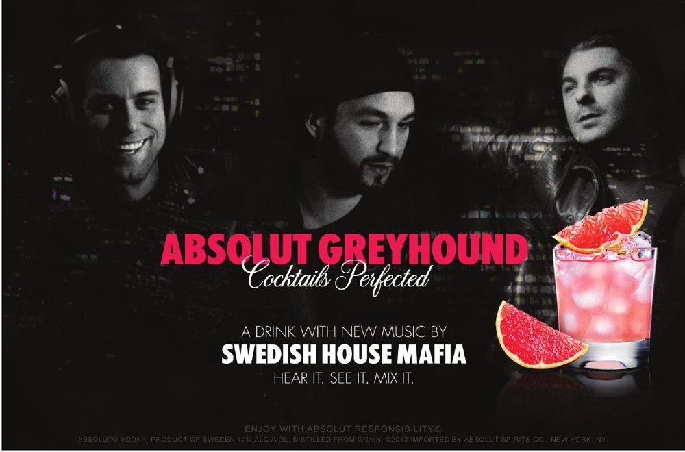 Advertisement: Absolut Greyhound. Cocktails Perfected, Free Press Houston 2013.06, PDF page 2