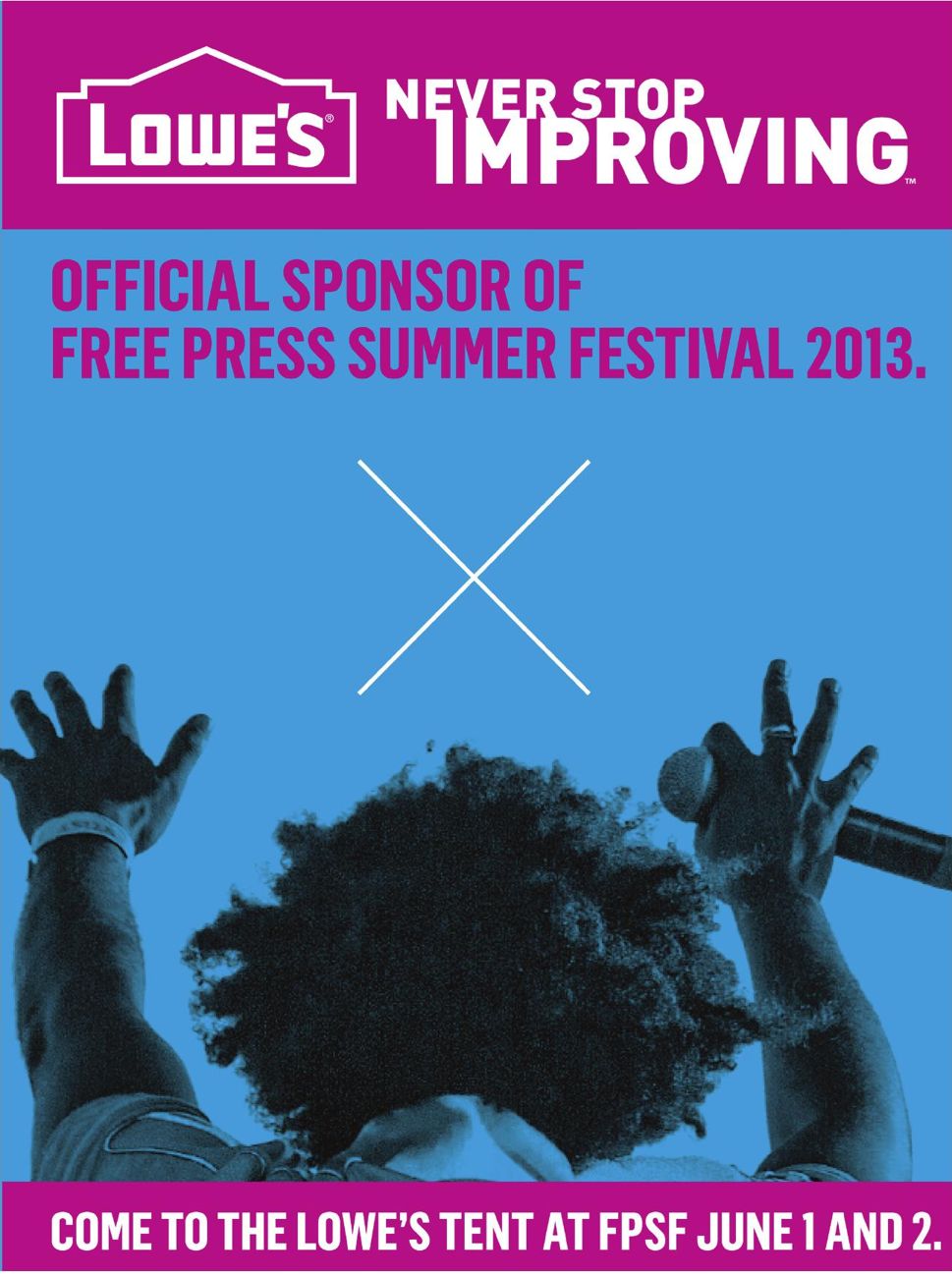 Advertisement: Never Stop Improving, Free Press Houston 2013.06, PDF page 7